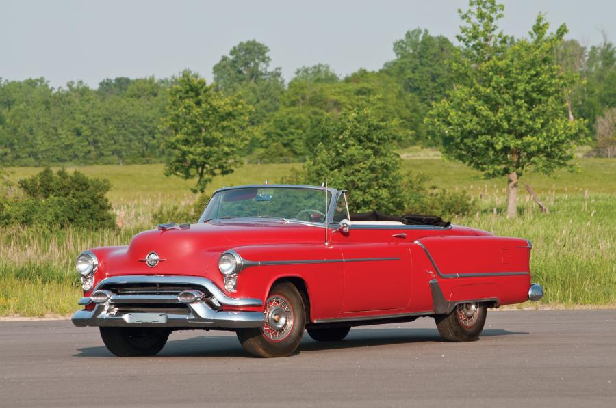  Oldsmobile 98 Convertible 1953 года  (фото 19 из 26)